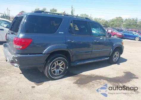 2005 Toyota Sequoia Sr5 V8 z USA, uszkodzony, nr VIN 5TDBT44A65S247053